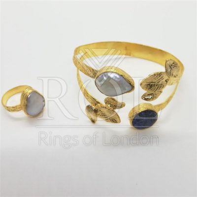 Lapis Lazuli, Cultured Pearl Fashion Jewelry Set