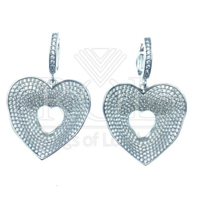 Clear Cubic Zirconia Earrings