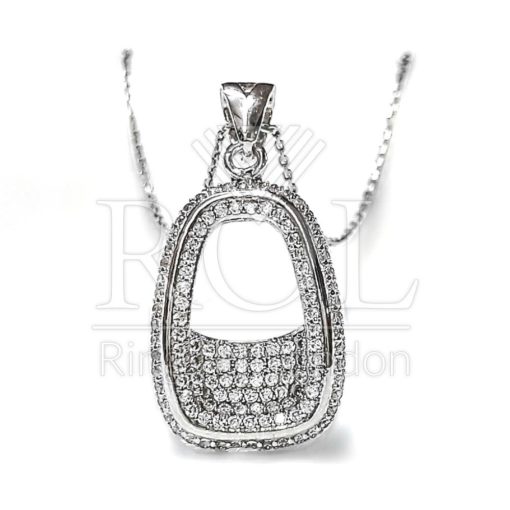 Clear Cubic Zirconia 925 Sterling Silver Jewelry