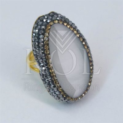 Gold Plated Sterling Silver Ring