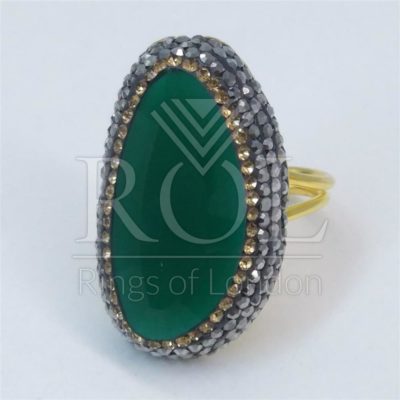 Gold Plated Sterling Silver Ring