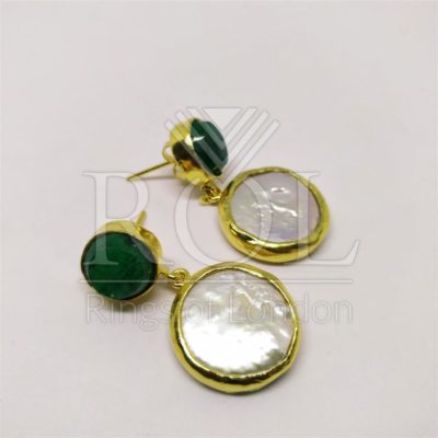 Emerald (Laboratory Created),Cultured Pearl Fashion Jewelry