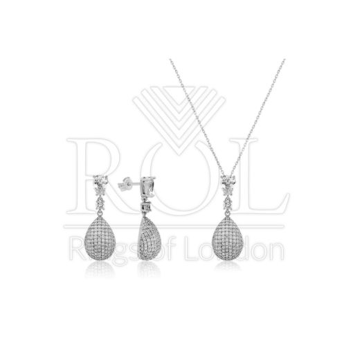 925 Sterling Silver Jewelry Set