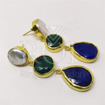 Sapphire (Laboratory Created),Emerald (Laboratory Created),Cultured Pearl Fashion Jewelry