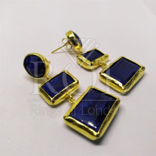 Sapphire (Laboratory Created) Fashion Earrings Fashion Earrings