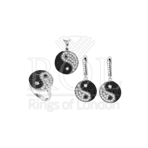 925 Sterling Silver Jewelry Set