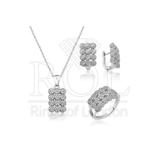 925 Sterling Silver Jewelry Set